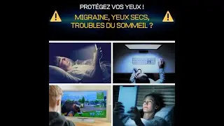 LUNETTES PROTECTRICES ANTI LUMI&Egrave;RE BLEUE!