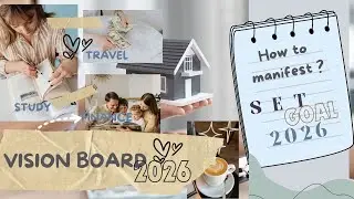 Vision 2026 | Set Clear Goals, Manifest Success & Create Your Best Life|വിഷൻ ബോർഡ്