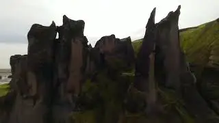 FPV Drone Flight through Beautiful Iceland Canyon