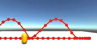 キャラクターが移動した軌跡をパーティクルで表示