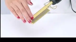 Amazon has it! Electric Hot Comb Hair Straightener! #shorts #amazon #straightener #everythingamazon