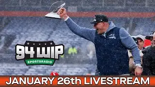 94WIP LIVE: NFL Conference Championship Reactions On A Snow Day
