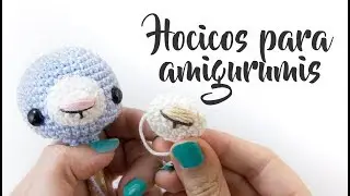 Tejer y bordar hocicos para tus amigurumi - ¡Super Fácil!