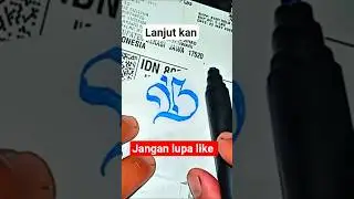 Belajar menulis #art #shortvideo #ilusimata