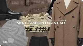 TOP 10 Men&rsquo;s Fashion Essentials / Minimal, Classic, & Easy to Style