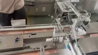 Automatic Package Machine for Waffle bar Wafer Family flow pack