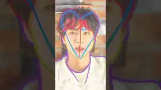 How to draw BTS jin easy trick #shorts #art