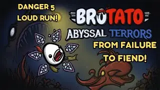 Fastest Build EVER?! 455% Attack Speed LOUD Character | Brotato Danger 5 Ghost Flint (2 Attempts)