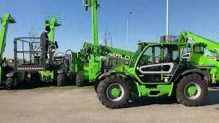 Merlo TF45 11 with radio remote control