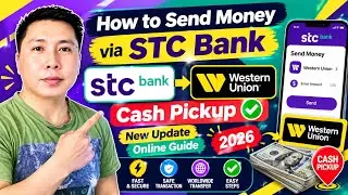 STC BANK - MONEY TRANSFER WESTERN UNION CASH PICKUP / HOW TO SEND MONEY STC BANK / new update online