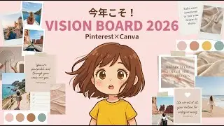 今年こそ叶える！Pinterest&times;Canvaで作るビジョンボード