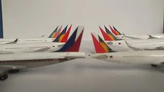 Philippine Airlines 1:400 Model collection