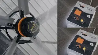 【KALE FANS】PMSM Motor & Control Cabinet Panel Waterproof Test