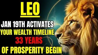 LEO 🤑 JAN 19th Activates Your Wealth Timeline &mdash; 33 Years of Prosperity Begin | Leo&rsquo;s Future Vision