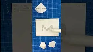 Pop-Up Prep School: Secondary V-Folds with attached Pieces Reversed