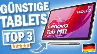 G&Uuml;NSTIGE TABLETS kaufen: Top 3 g&uuml;nstige Tablets 2026 im Vergleich!