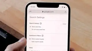 Как отключить безопасный поиск на iPhone!