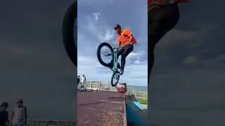 540 on BMX #bmx #skatepark #shorts
