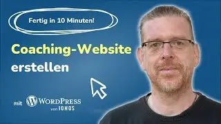 Coaching-Website erstellen mit WordPress und KI (2025)