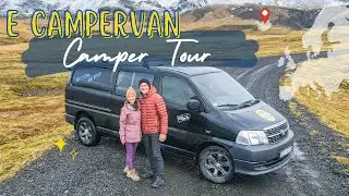 CAMPER TOUR | E Camper - Toyota Hiace | KuKu Campers Iceland