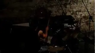 SÜHNOPFER Ardraos on drum-recording session 2012
