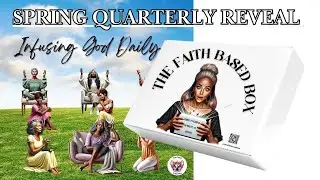 Spring Quarterly Reveal of 'The Faith Based Box' #subscription #devotional #faithjournaling