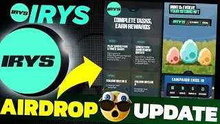 IRYS Testnet Airdrop New Update | Irys Airdrop Claim 3000 Points | Irys NFT | Irys Play to earn 