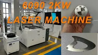 6090 Fiber Laser Cutting Machine | 2kW Compact Metal Cutter for Home & Small Workshop