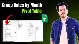 How to Group Dates into Months in Pivot Table of Google Sheets | Step by Step Guide