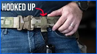 Hanging With the Blue Alpha Belt Lanyard