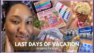LIFE LATELY ❥ last days of vaca, colouring, errands day, SHEIN haul, ice cream + work prep etc. ✨🇹🇹