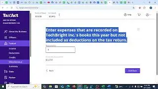 US Tax Class-14 (Error Fixing-TaxAct)-4th-Cloud Accounting with Nahid | বাংলায় ক্লাউড একাউন্টিং |