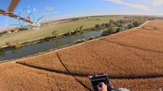 Mirocopter flying clips from flight #6 with telemetry data!￼
