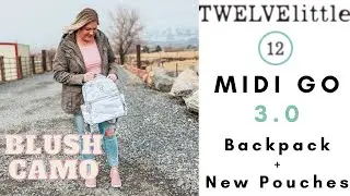 Twelve Little Midi Go 3.0 Backpack + New Pouches