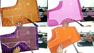 Simple And Easy Blouse Designs||Latest Model Blouses||Cutting And Stitching Back Neck Blouse Designs