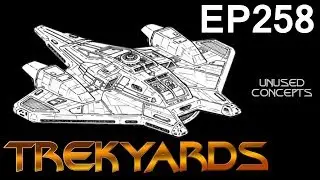 Trekyards EP258 - Manta Ray Shuttle Concept (Voy) (ft. Rick Sternbach)