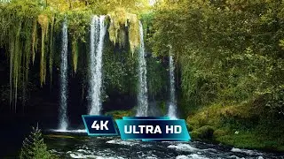 WATERFALL🌲 One of the Best Brown Noise Nature Sounds for Relaxation & Sleep👉 Black Screen After 2hrs