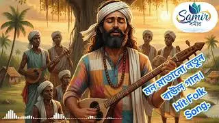 মন মাতানো নতুন বাউল গান: আই লাভ ইউ বলে ওই মেয়ে পাগল করেছে | Hit Folk Song