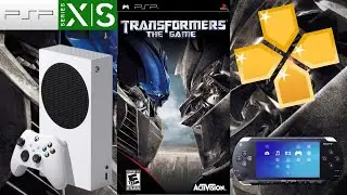 Transformers: The Game (PSP) emulator - PPSSPP Gold (Xbox Series S)