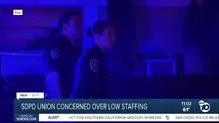 SD Police Officers Association addressing concerns amid low staffing levels.