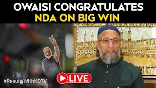 Owaisi On NDA Win LIVE | Bihar Polls 2025 Results: Owaisi Congratulates Nitish & NDA | Bihar Polls