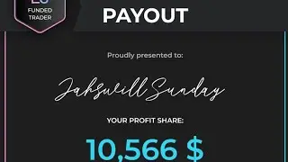 My first 10.566$ profit split withdrawal from E8funding funded Account proof