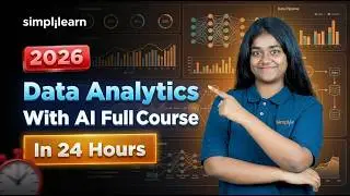 Data Analytics With AI Full Course 2026 [FREE] | Data Analytics With AI Tutorial | Simplilearn