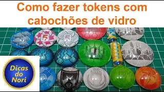 Token de Cabochão   Como fazer