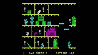 BOOTY - ZX SPECTRUM - LINGUAGGIO MACCHINA N.13 - CASSETTE DA EDICOLA - LATO B