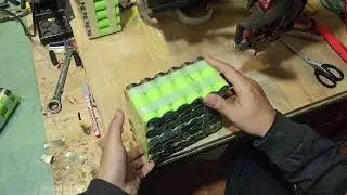 Hướng dẫn đóng pin xe điện 60v33ah. P2
