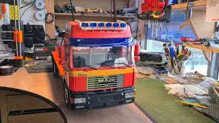 MAN F2000 truck ,1/14 scale  from jxmodel