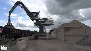 Blue supply first Terex Fuchs RHL 360F Pylon Material Handlers to RFS