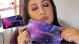 Testing The Makeup Revolution Constellation palette
