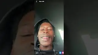 ABGR Lil Cory Slidin To Get Chain Back Live Part 2 #trending #rap #beef #iglive #fyp 